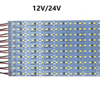 10PCS/Lot 8CM 25CM 50CM 12V 24V 2835 LED Hard Strip 144 led/m 3000k Natural White 4000k White 6000k 6500k Jewelry Shop Cabinet
