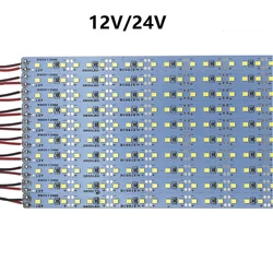 10PCS/Lot 8CM 25CM 50CM 12V 24V 2835 LED Hard Strip 144 led/m 3000k Natural White 4000k White 6000k 6500k Jewelry Shop Cabinet