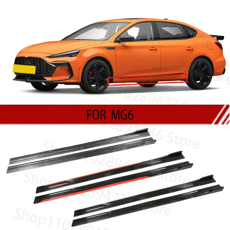 

FOR Mazda MX5 2M Car Side Skirt Extension Plate Lip Separator Bumper 2.18M Racing Side Spoiler