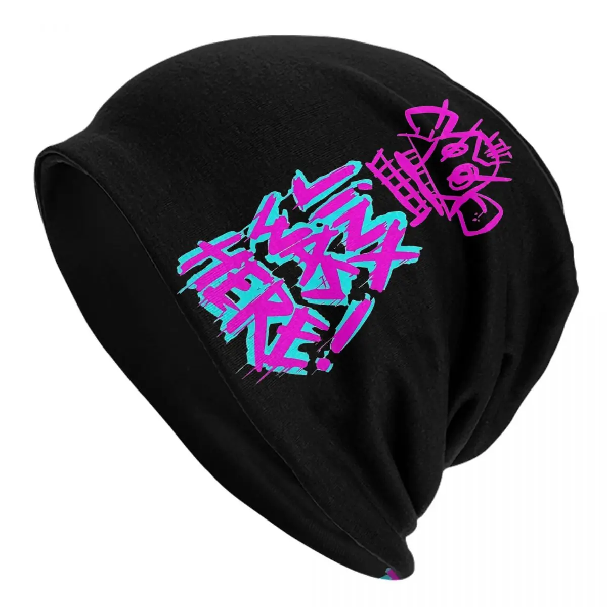 Monkey Jinx Bonnet Hats Casual Outdoor Skullies Beanies Hats Arcane League of Legend for Men Women Warm Dual-use Cap