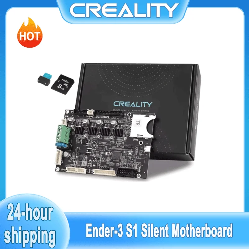 Creality Ender-3 S1 for Ender 3 S1 3D Printer Part Silent Motherboard 32 Bit Mainboard SD Card fuse Package with TMC2208 Drivers