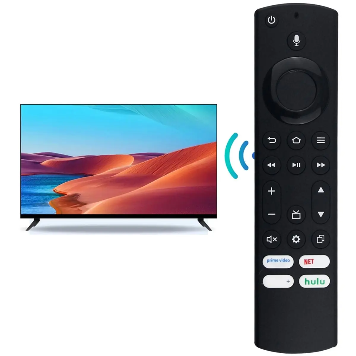 Happy New-  Replace Remote Control for 4K Max 3rd Gen Stick Lite Cube for for Innoya NS-RCFNA-21