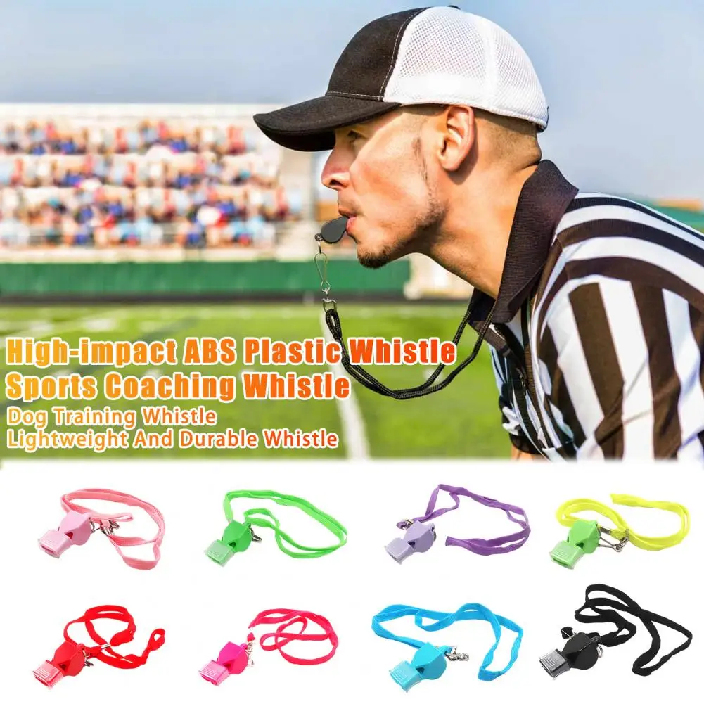 Whistle Plastic Sports Whistle Loud Crisp Sound Whistle For Coaches Referees Training Camping Emergency Survival Свист. 휘파람