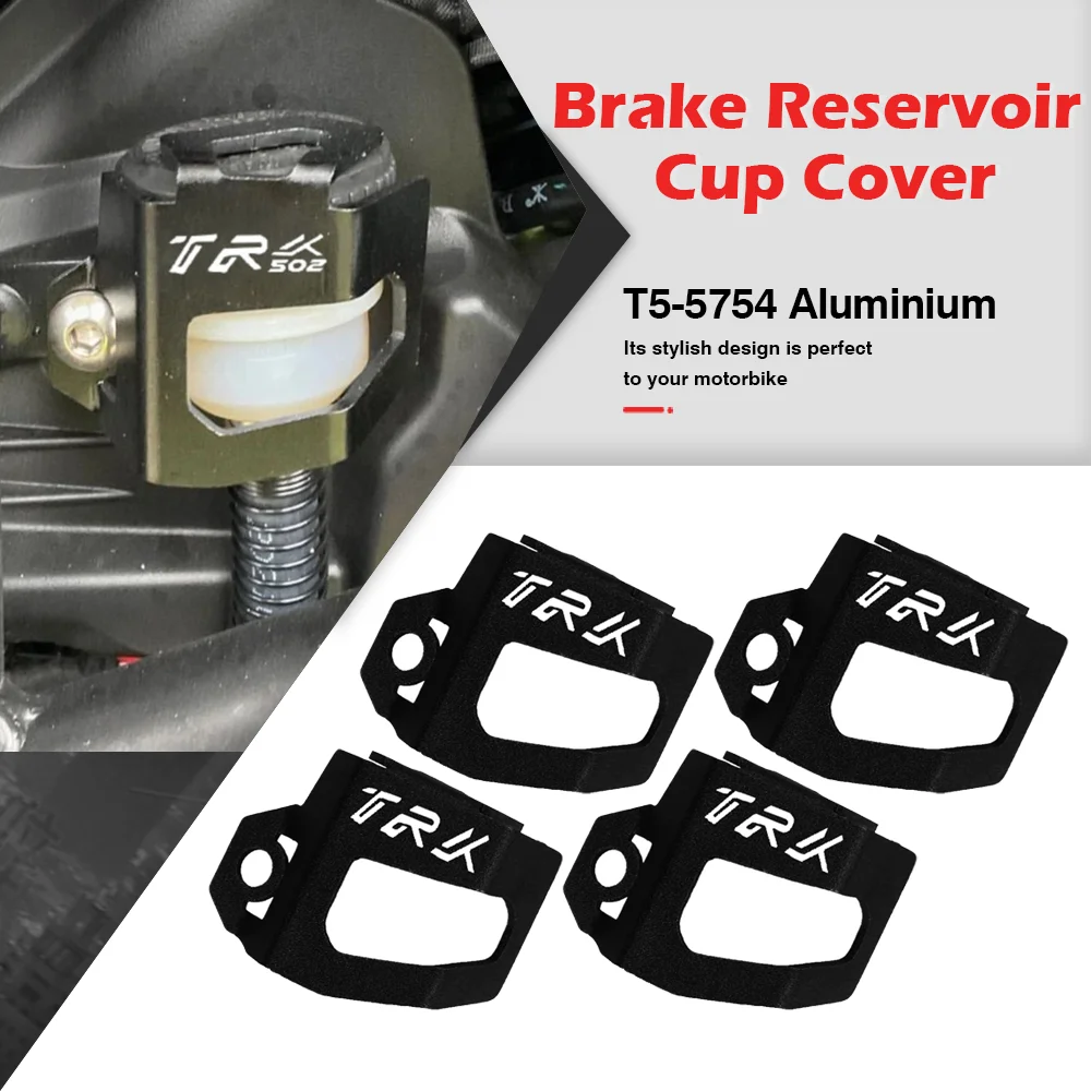 

FOR Benelli TRK 502 502X BJ500 Leoncino 500 not fit for trk251 Front Brake Fluid Cylinder Reservoir Guard Oil Cap Cover Protect