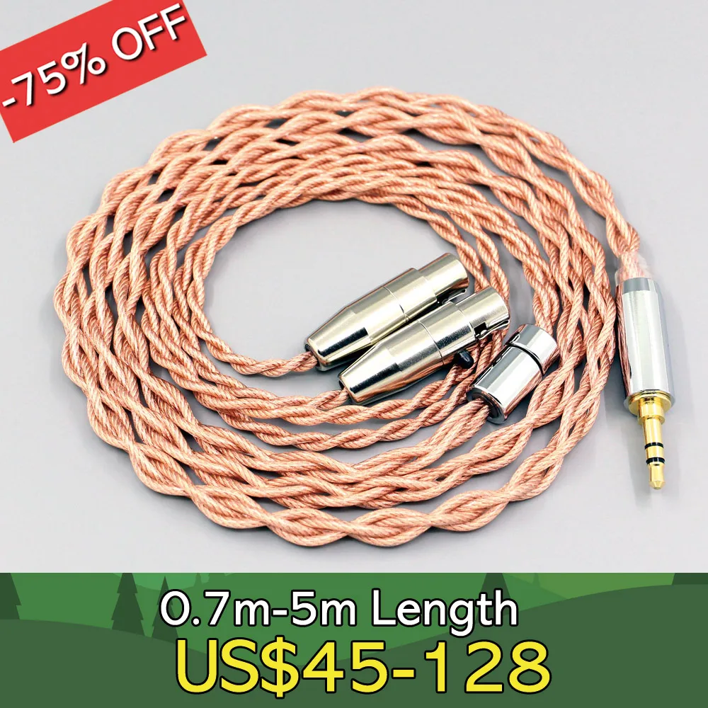 Graphene 7N OCC Shielding Coaxial Mixed Earphone Cable For Audeze LCD-3 LCD-2 LCD-X LCD-XC LCD-4z LCD-MX4 LCD-GX lcd-24 LN007774