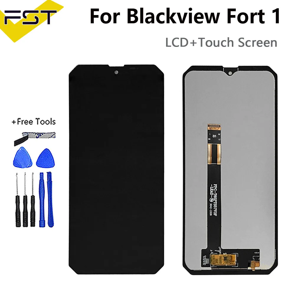 For BLACKVIEW Fort 1 LCD Display+Touch Screen Replacement 100% Tested Work Screen Blackview Fort1 LCD Screen