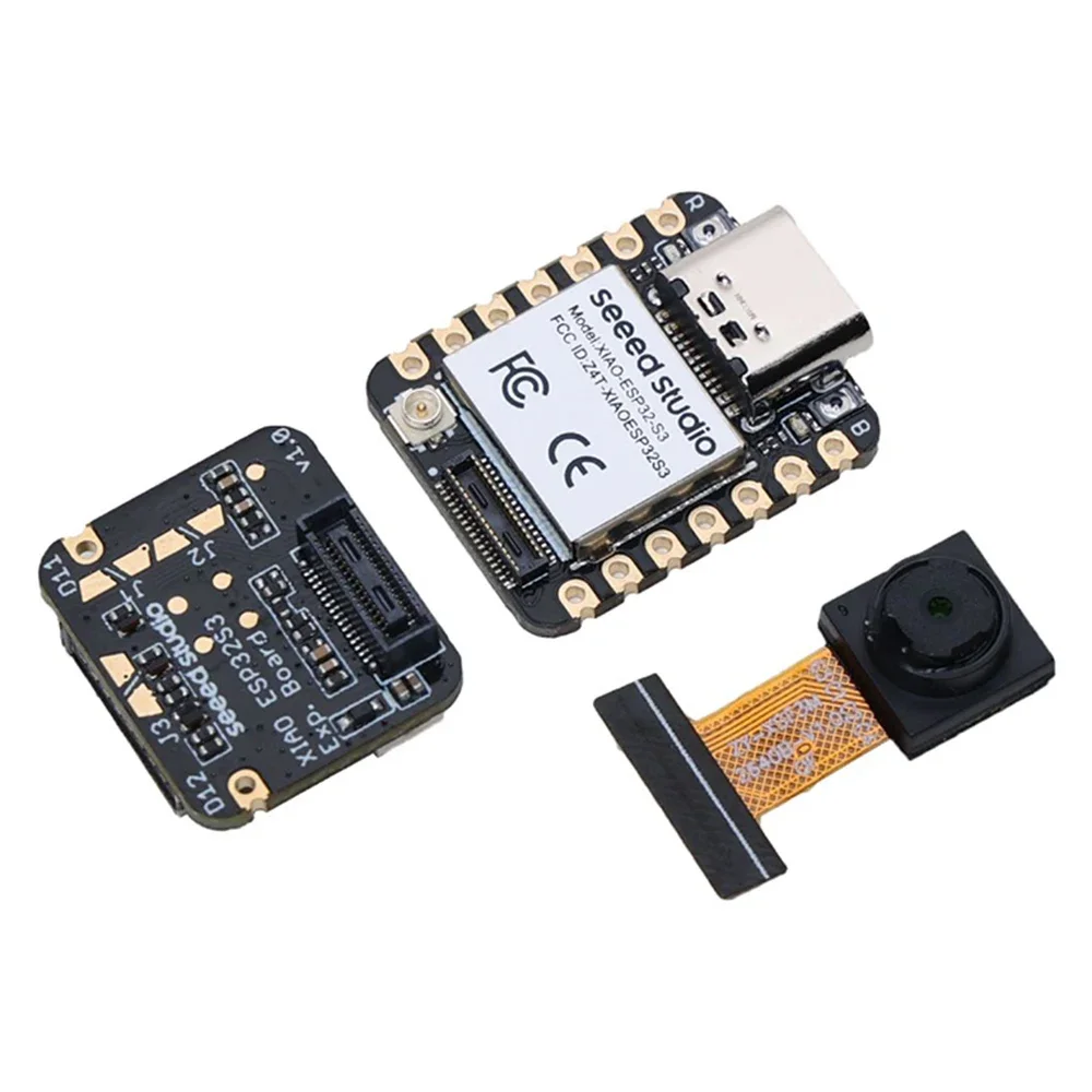 Seeed Studio XIAO ESP32S3 Sense Seeeduino 2.4GHz WiFi BLE Mesh 5.0 8MB OV2640 Camera Sensor Module Development Board for Arduino