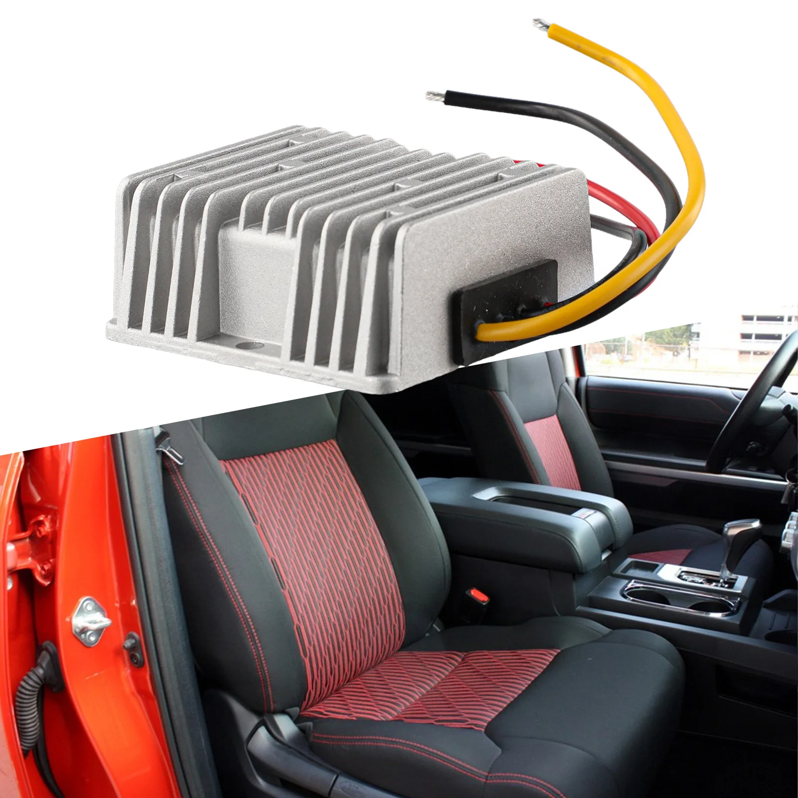 Converter DC to DC Step Down Converter 48V to 12V Protection Vehicles Waterproof Sealed Safe 240W Volt Reducer view 2