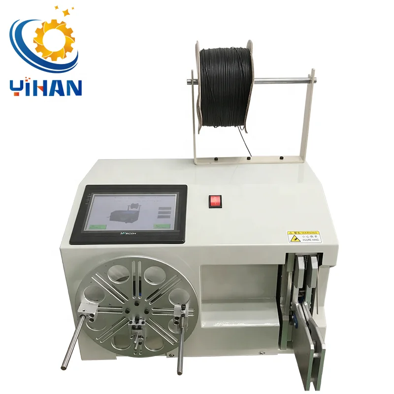 YH-40-80 High Efficiency Semi Wire Winding Coiling Tying Machine Auto Wire Twist Tie Machine for Big Wire