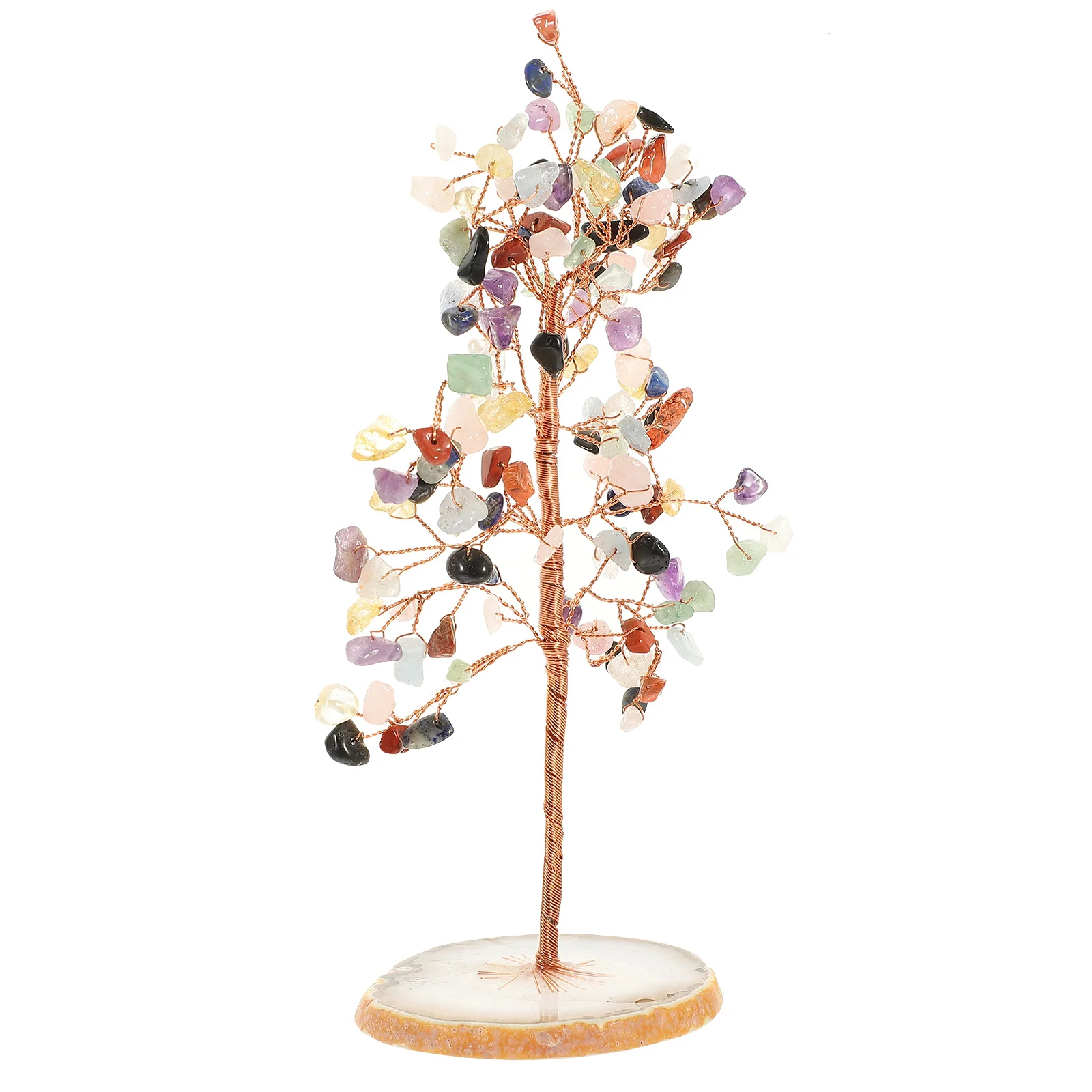 

Crystal Money Tree Decor Premium Crafted Feng Shui Wealth Attractor For Home Office Desktop Tabletop Decoration Prosperity