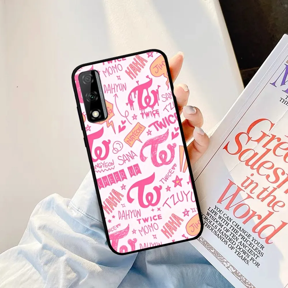 Kpop T-TWICES Phone Case For Huawei Y9 6 7 5 Prime Enjoy 7s 7 8 plus 7a 9e 9plus 8E Lite Psmart Shell