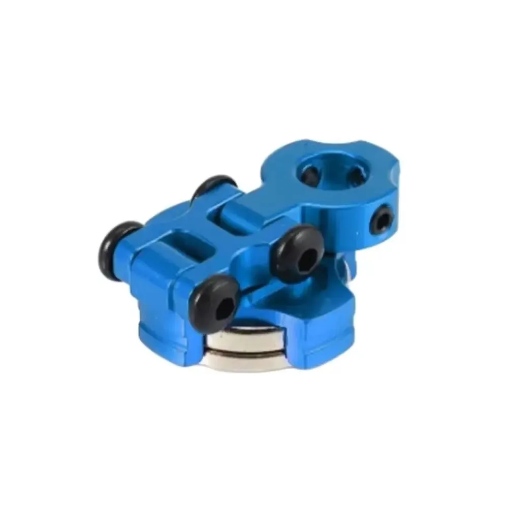 2Pcs Alloy Adjustable Magnetic Stealth Invisible Body Post Mount for 1/10 RC Crawler Car Model Spare Parts