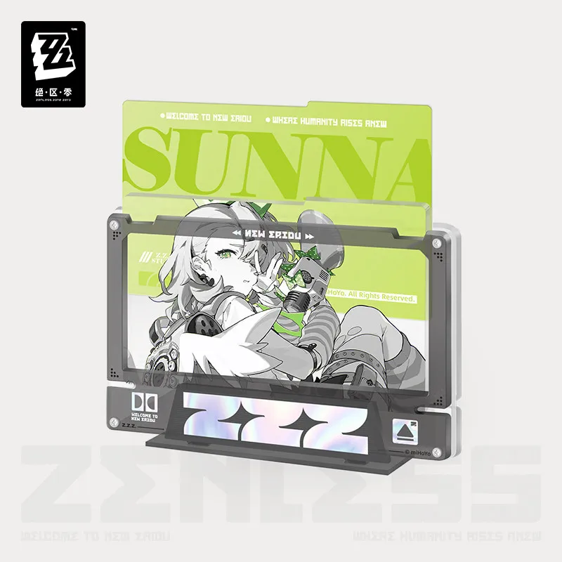 

Official genuine Angels of Delusion Sunna Aria Acrylic Standing sign ZZZ Zenless Zone Zero Cosplay desktop decoration Xmas Gift