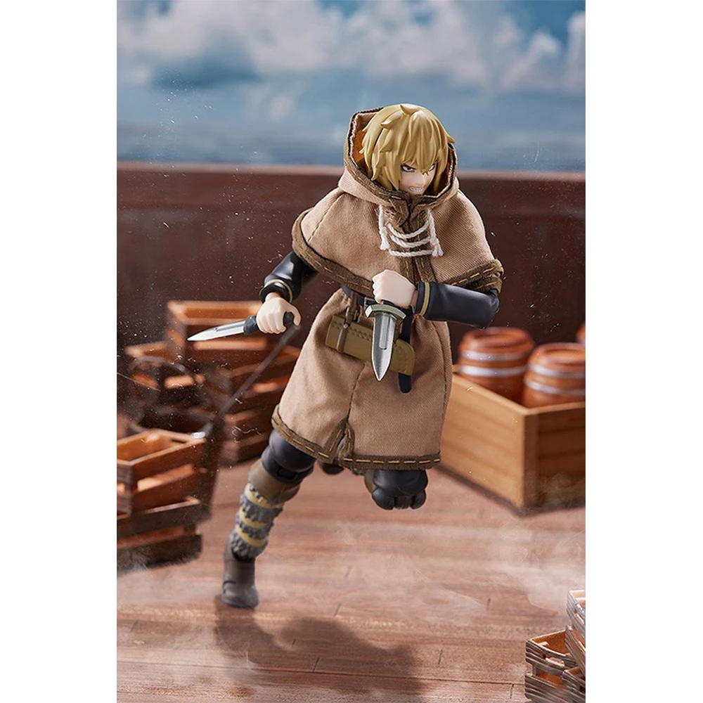 Maxfactory Figma Vinland Saga Thorfinn Collectible Model Toys Anime Action Figure Figurine Gift for Fans Kids