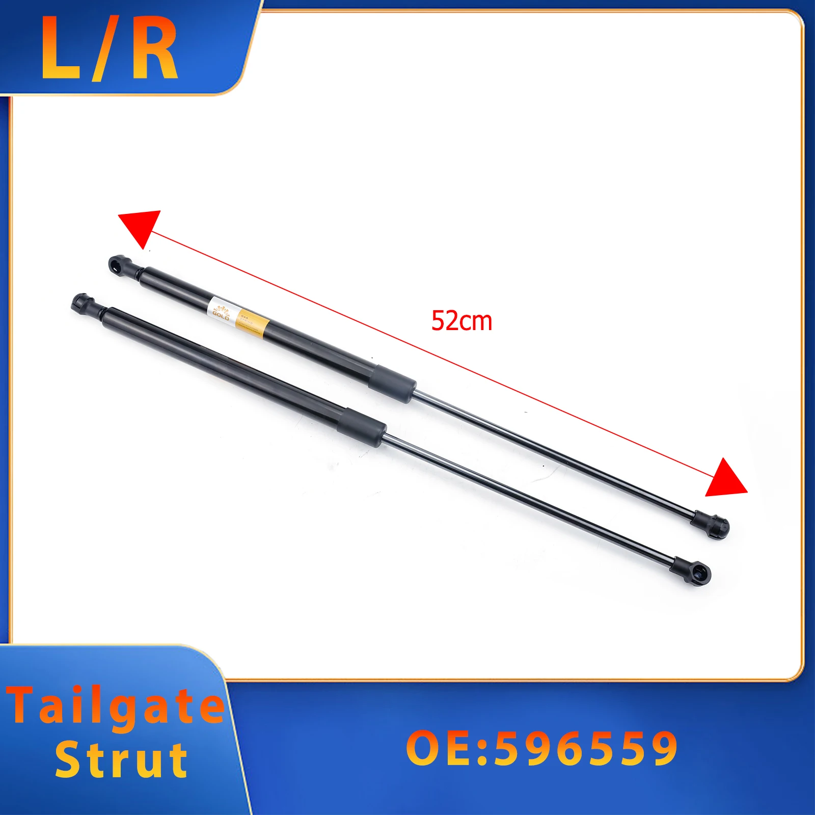 

2 шт. газовая пружина задней двери для TOYOTA PRIUS XW20 2005-2010 1.5L 596559 высококачественные автомобильные аксессуары