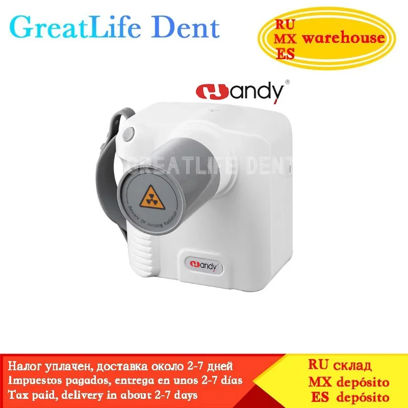 Greatlife Dent Handy Runyes Wireless Portable Dental X Ray Sensor Rvg Imaging Handy X-ray Camera Machine Mexico RU EU In Stock