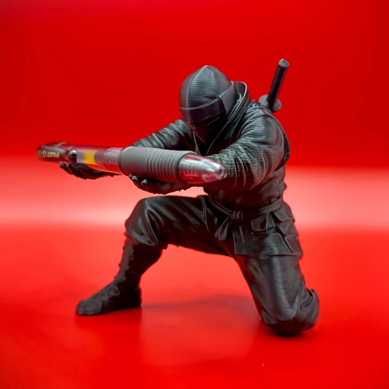 1/2 Pack Can Accommodate Ballpoint Pens, Fountain Pens, Pencils, and Various Stationery Items. the Ninja-Style Pen Holder Is Unique, Cool, and Creative, Perfect for Adding a Touch of Fashion to Your D image 4