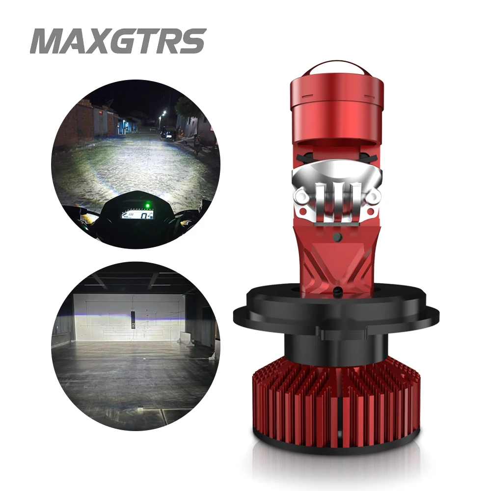 

Super Bright BA20D Generation H4/9003/HB2 P15D LED Hi/Low Beam Mini Lens Projector Headlight Bulb for Auto/Motor DC12V/24V