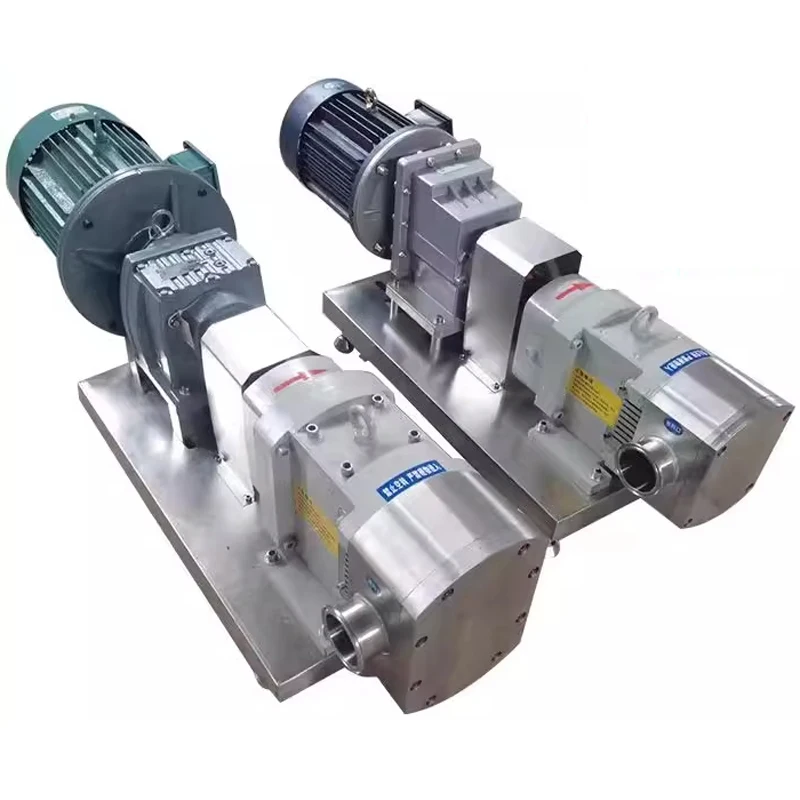 Stainless Steel Cam Rotor Pump High Viscosity Fluid Delivery Pump for Industrial Use