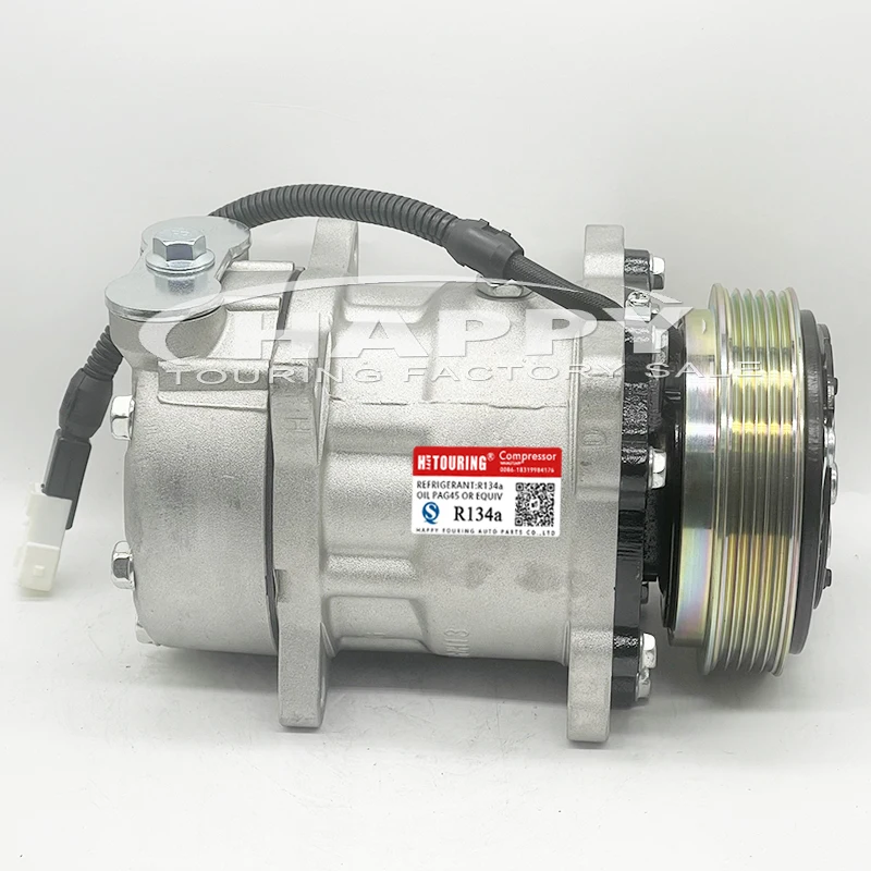 SD7V12 AC Air Conditioning Compressor for Peugeot 306 106 206 Partner Citroen Saxo Xsara 6453GC 9616821580 6453N1 1502 1504 150