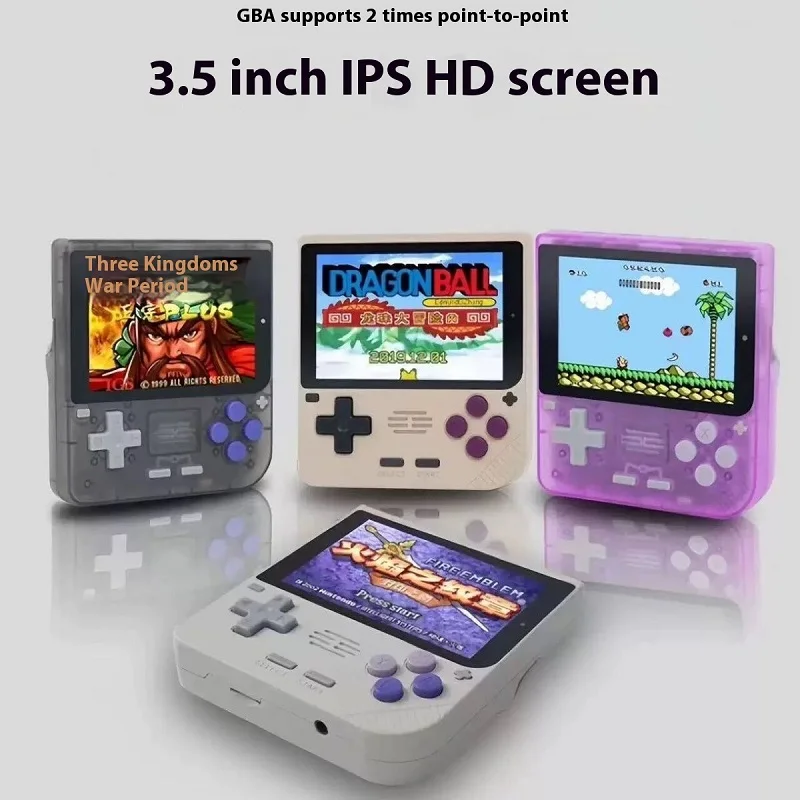 New Powkiddy V10 Handheld Game Players Open Source Gba High Definition Vertical Version Fc Game Handheld Console Gift