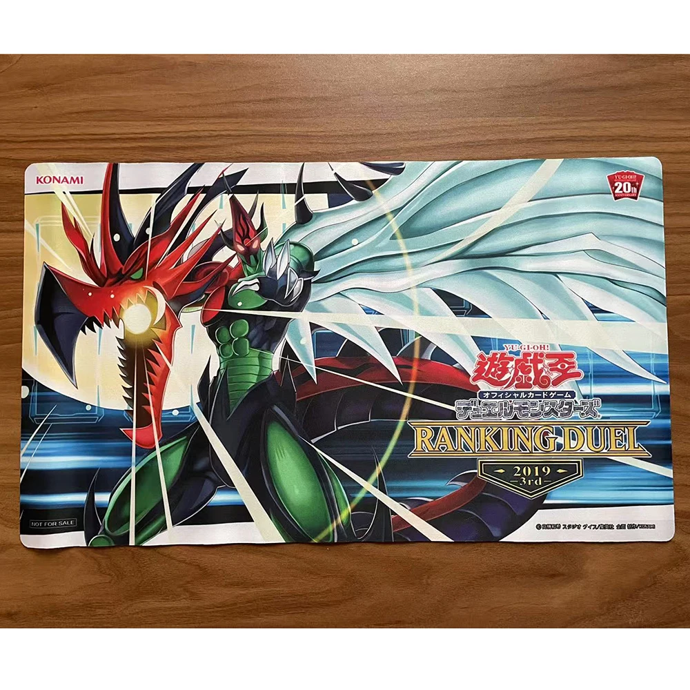 Yu-Gi-Oh Playmat Elemental HERO Flame Wingman Game Card Pad YGO Mat KMC TCG YuGiOh Mat-163