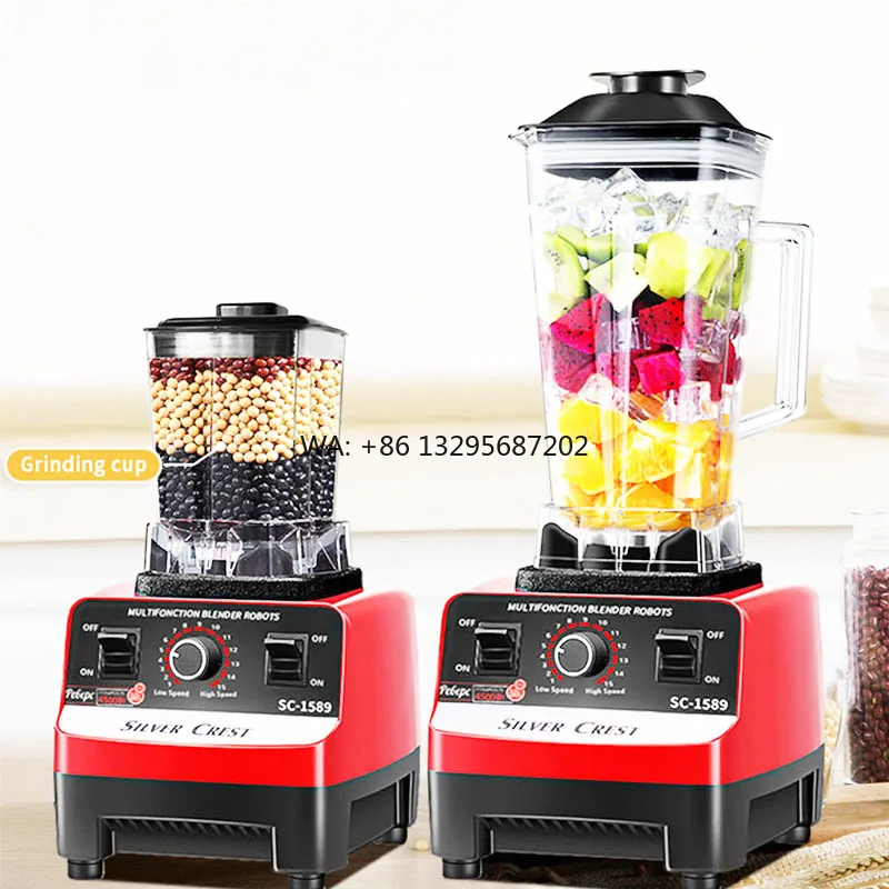 

Multi-Function Wall Breaking Machine Juicer 6-blade European British Standard Double Cup 2-In-1 Crushed Juice Mixer Juicer