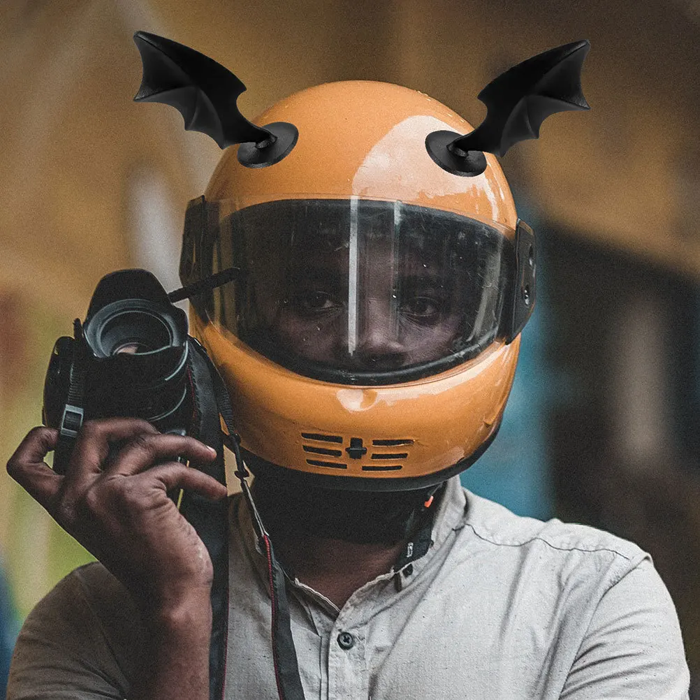 

2Pairs Wing Decor for Helmets Creative Mini Wings DIY Decoration Suitable for Bag Hat Sock Headdress Accessory