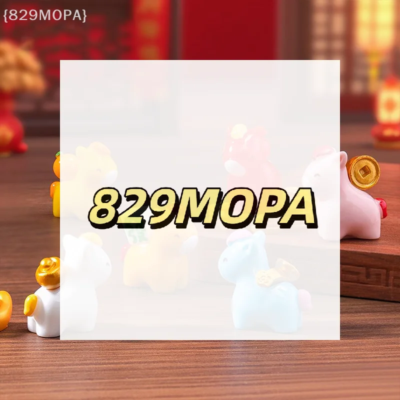 

DIY Mini Car Desktop Ornament For The Year Of The Horse Symbolizing Good Fortune And Prosperity