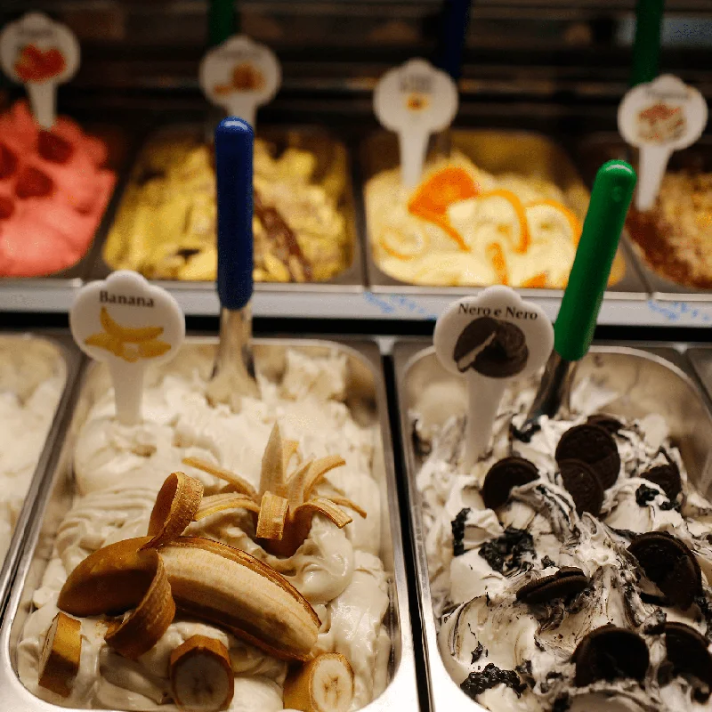 

Commercial Ice Cream Display Freezer Supermarket 4-10 Pans Ice Cream Showcase Refrigerator for Sale