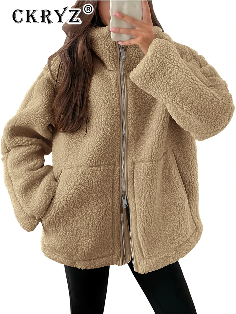 Ckryz Winter 2026 Nieuwe Mode  - Sherpa Coat Women recensie en prijs