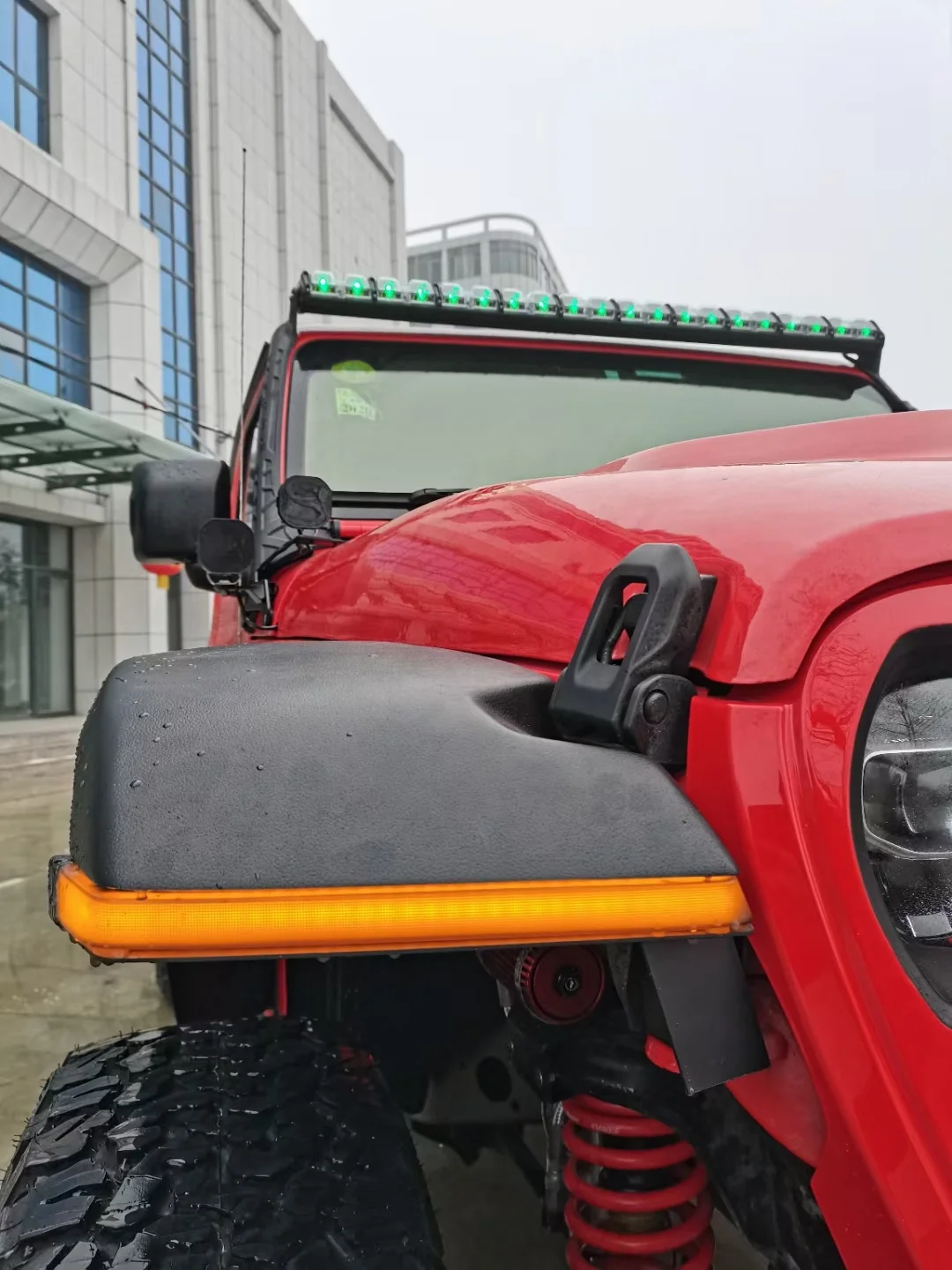 Fender Flare with Led Lights for Jeep JL wrangler Accessories 2018+