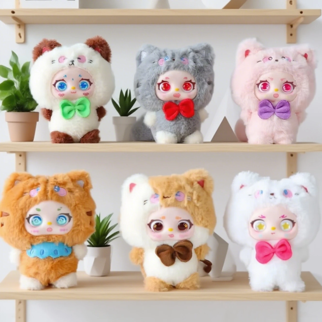 

2025 New The Cat From The Planet Meow Series Plush Vinyl Blind Box Cute Cat Doll Fashionable Backpack Decoration Pendant Gift