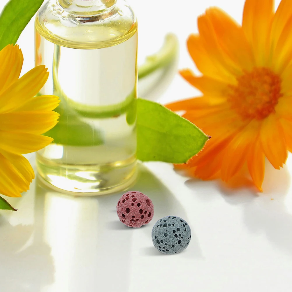 

Oils Diffuser Beads Volcanic Stone Shower Essential Jewelry for Women Miss Lava Stones