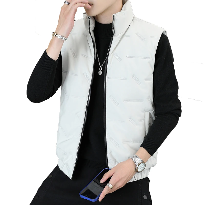 سترة قطنية كبيرة الحجم سميكة دافئة مقاومة للرياح ملابس رجالية بياقة واقفة جودة ملابس خارجية للخريف والشتاء Roupas Masculinas