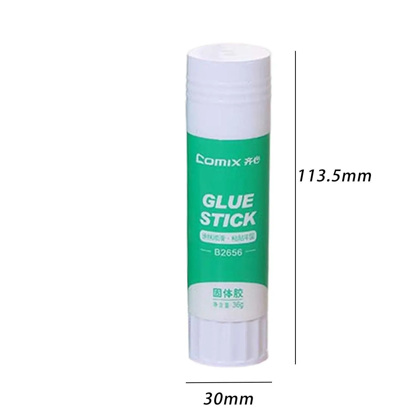 Vara de cola sólida para artesanato fotos, adesivos fortes, lavável, durável, 5 pcs