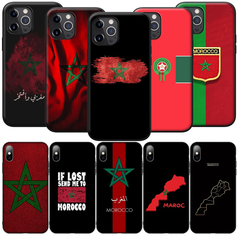 FL126 Morocco Flag NEW Phone Case for Huawei Mate 20 P20 P30 Y8P Y8S Y9S Y7A Y9A Y5P Lite Pro