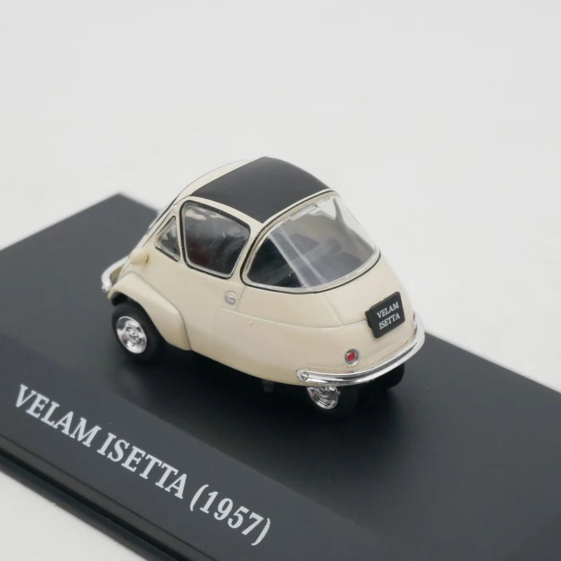 Ixo 1:43 Scale Diecast Alloy VELAM ISETTA 1957 Mini Toys Cars Model Classics Nostalgia Adult Gifts Souvenir Static Display