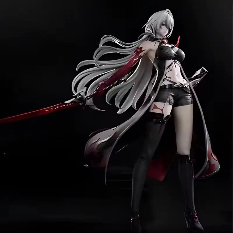 Anime 36cm Nsfw Figurka Honkai: Star Rail Acheron Pvc Figurka akcji Gra Statuetka Kolekcja Pulpit Udekoruj Model Zabawka Prezenty dla dzieci