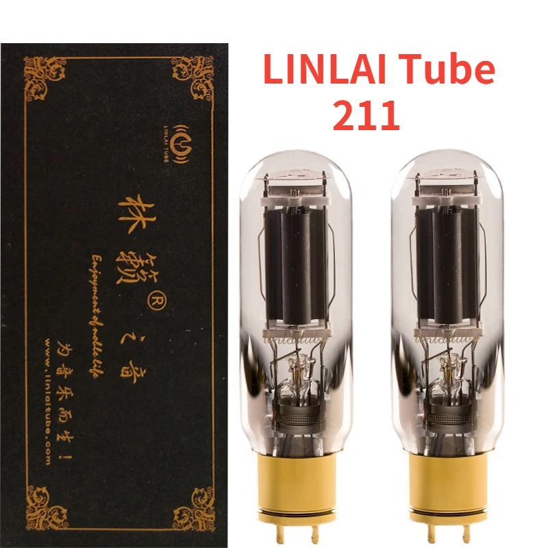 211 LINLAI Electronic Tube Precision Pairing Replaces 211-TA/WE211/211-DG/211-T Gold Tube Base HIFI Audio Amplifier