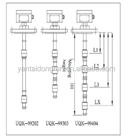 ดีเซลถังน้ำมันระดับ/แม่เหล็กประเภท Float Level Sensor Probe/ระดับน้ำมันเครื่องส่งสัญญาณ