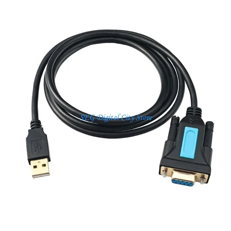 U75B USB to RS232 Adapter USB 2.0 Male to RS232 Female DB9 Serial Converter Cable with PL2303 Chipset for Cashier Register