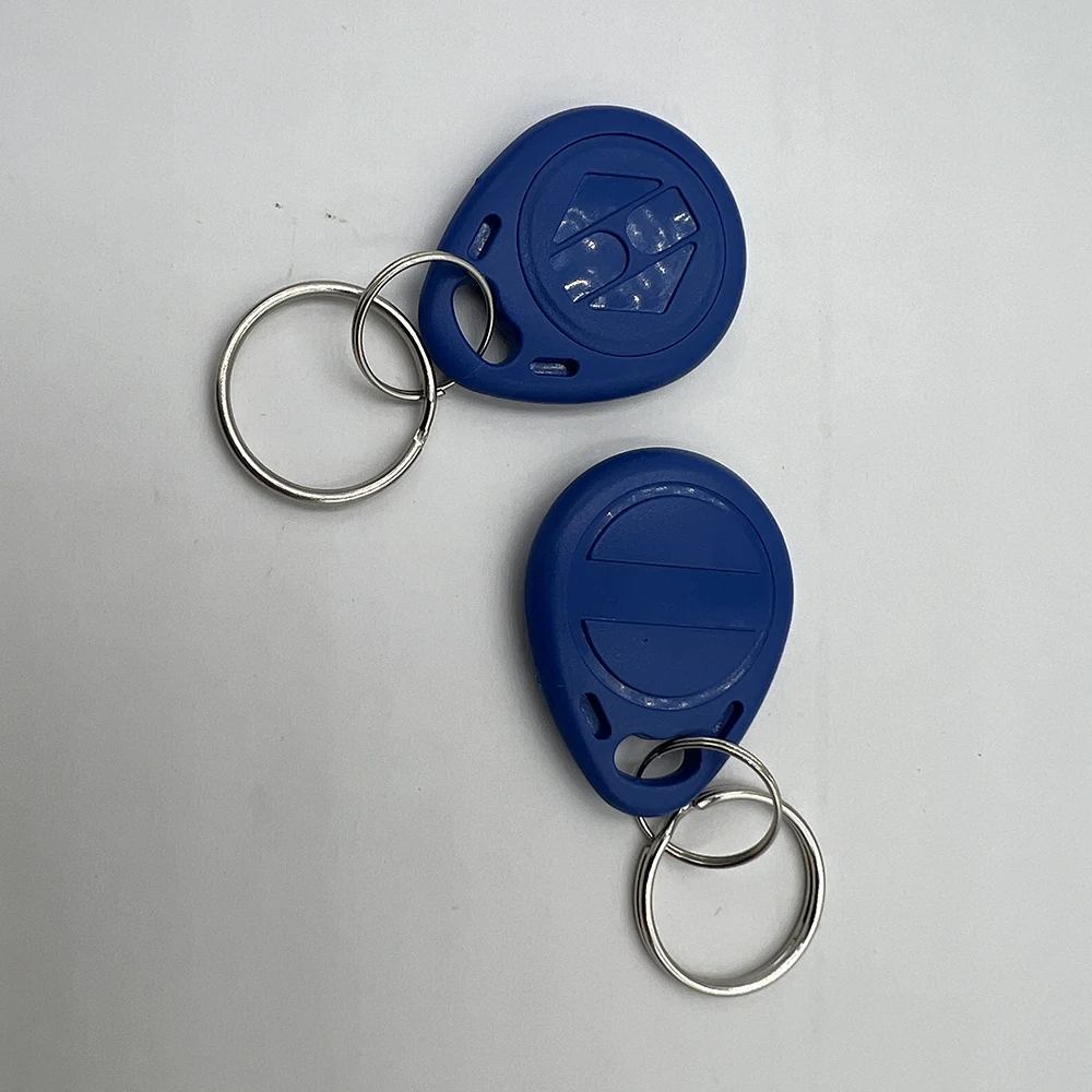 10Pcs/Lot T5577 125KHz RFID Hotel key Fobs Rewritable Readable and Writable Proximity ABS Tags Access Control Card