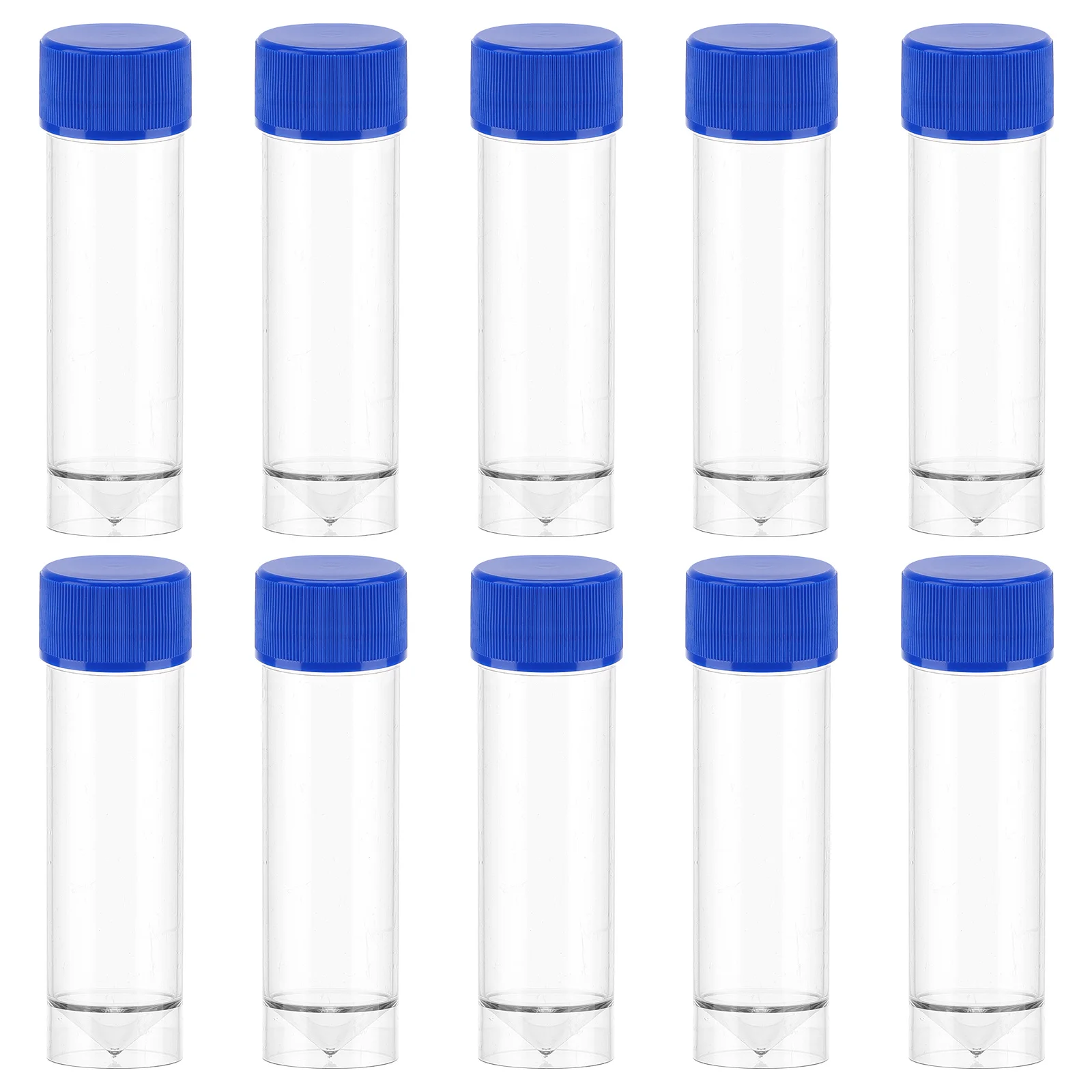 10 قطعة حاوية عينة 25-30 مللي كوب البول حاوية طبية مانعة للتسرب لأمراض الأنسجة مختبر علم الأحياء استخدام التدريس