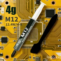 Thermal Paste Thermal Conductive Grease Paste 12.4 W/MK 1/4/8/15/30g For Game PC PS5 CPU GPU Cooling 5