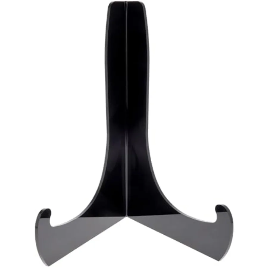 

Черная акриловая подставка-мольберт с углом наклона 60 градусов и неглубокими опорными полками, 15 дюймов (В) x 10,75 дюймов (Ш) x 9 дюймов (Г)