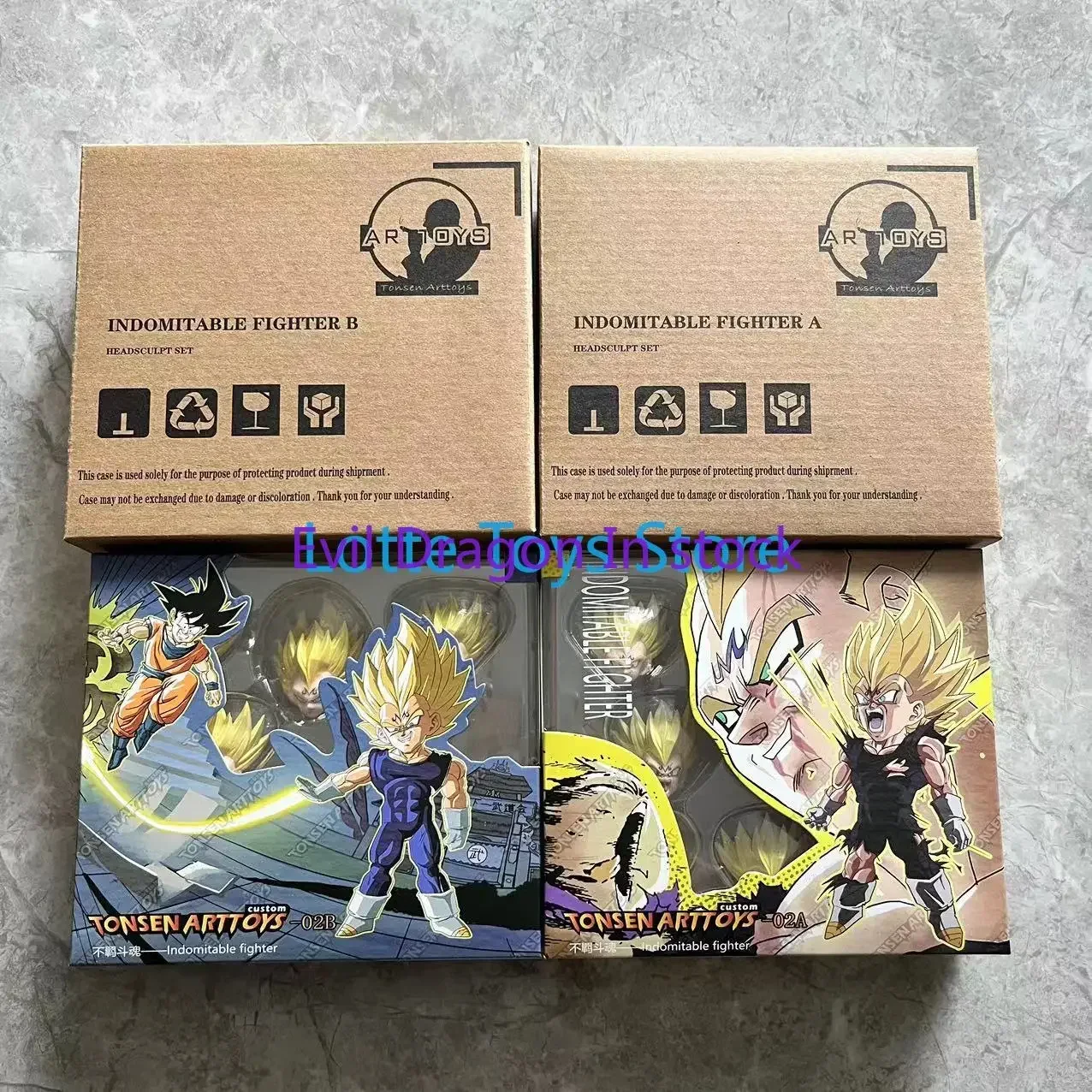 In Stock Tonsenarttoys Dragon Ball Shf Sh Figuarts Head Vegeta Majin Head Face Accessory Action Figure Model Toys Anime Figura