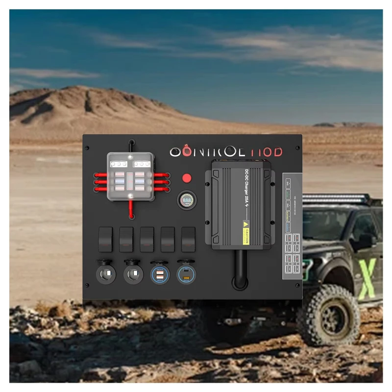 

12V Camper Parts: Camping Canopy Controller Panel Box - Automotive Electrical Control Equipment