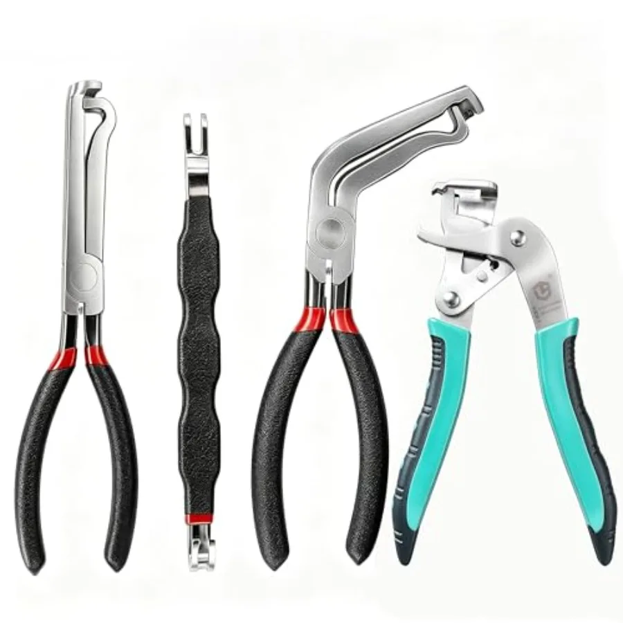 

4 Pieces Electrical Disconnect Pliers for Cars, Disassembly Tools, Automotive Electrical Plug Connector Disconnect Tool and Con