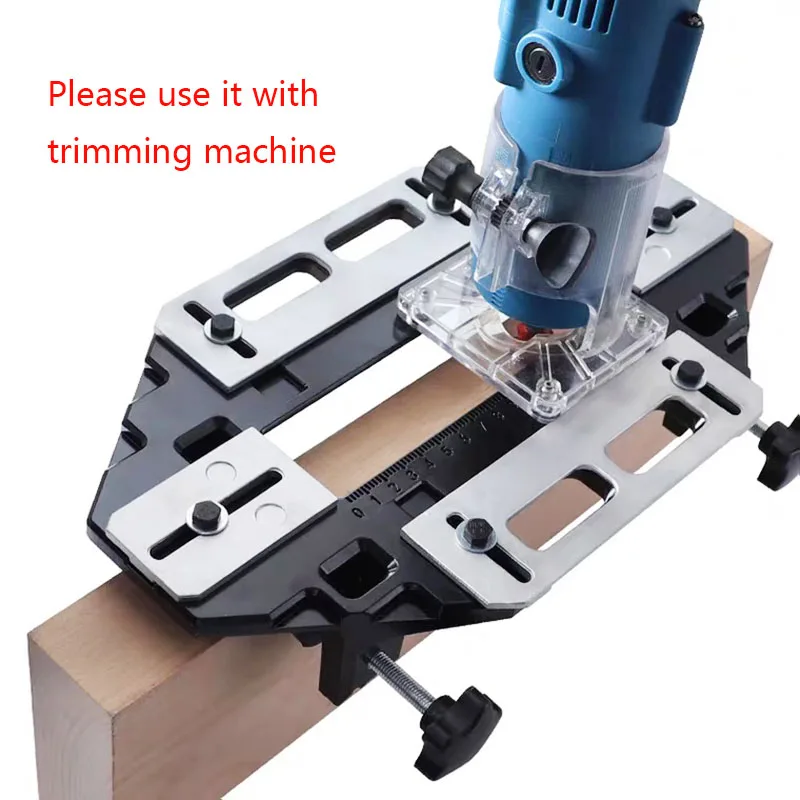 

Hinge opening aid wooden door hinge slotting locator opening limiter door lock fixed drilling special auxiliary tool